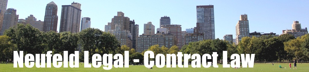 Neufeld Legal contract law attorney